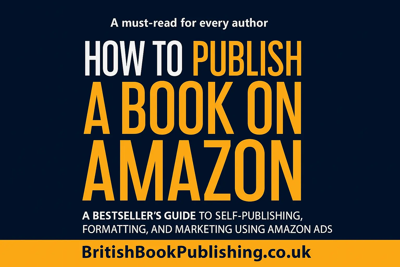 how to publish a book on amazon?