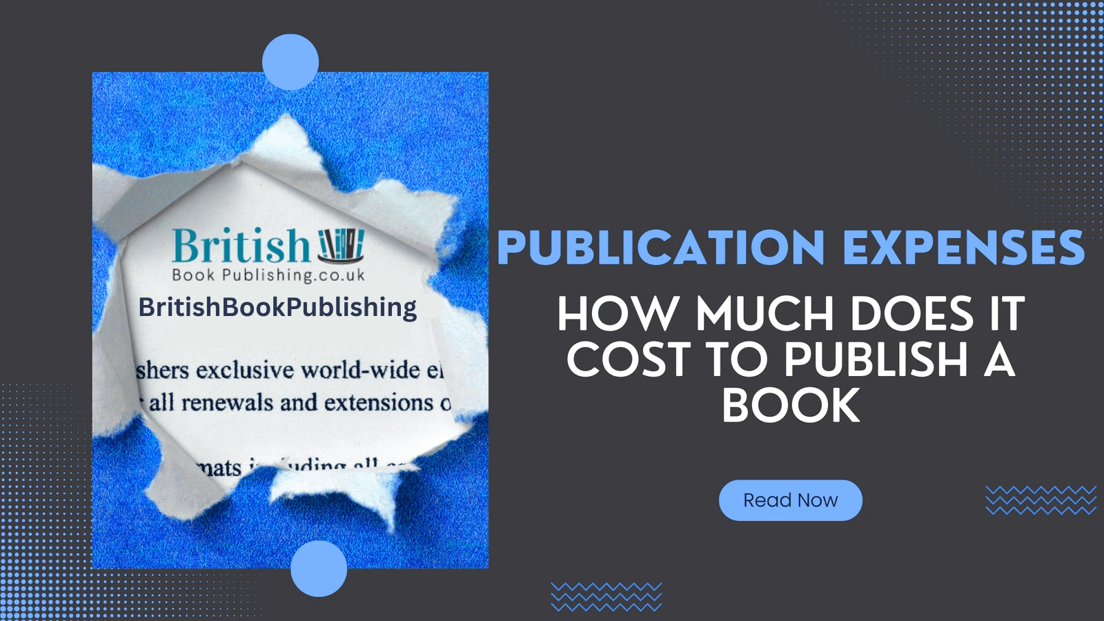 cost to publish a book