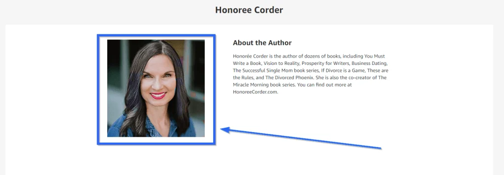 honoree corder author bio pictur
